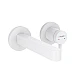 Змішувач для умивальника зі стіни Matt White HANSGROHE Finoris 165 76051700