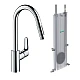 Змішувач для кухні з висувним виливом Sbox HANSGROHE Focus 240 73880000