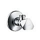 Вентиль подключения угловой E 1/2 - 3/8 Hansgrohe 13902000