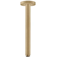 Кронштейн для верхнего душа с потолка S Brushed Bronze HANSGROHE 27389140
