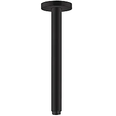 Кронштейн для верхнего душа с потолка S Matt Black HANSGROHE 27389670
