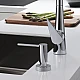 Дозатор кухонний A41 для миючого засобу врізний хромований Hansgrohe 40438000