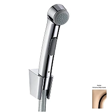 Гігієнічний душ зі шлангом та тримачем Polished Red Gold HANSGROHE 32129300