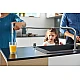 Змішувач кухонний з витяжним виливом на 2 отвори Sbox HANSGROHE Metris Select 200 73804000