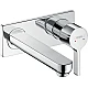 Смеситель для умывальника со стены 225 мм Chrome HANSGROHE Metris S 31163000