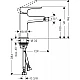 Смеситель для биде Brushed Bronze HANSGROHE Metropol 32520140