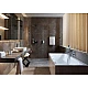 Змішувач прихованого монтажу для ванни, душу Brushed Black HANSGROHE Metropol 32545340 