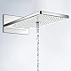 Верхній душ білий/хромований Hansgrohe Rainmaker Select 580 3jet 24001400