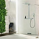 Душова система з термостатом колір білий/хром HANSGROHE Rainmaker Select Showerpipe 460 27109400