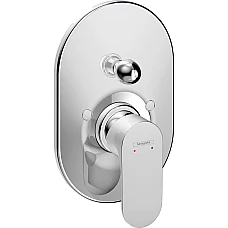 Змішувач прихованого монтажу ванна/душ верхня частина 200 Chrome HANSGROHE Rebris S 72449000