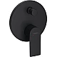 Смеситель скрытого монтажа ванна/душ верхняя часть Matt Black HANSGROHE Rebris E 72468670