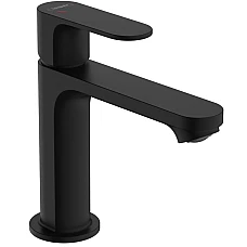 Смеситель для умывальника с д/к pop-up Matt Black Coolstart HANSGROHE Rebris S 110 72519670