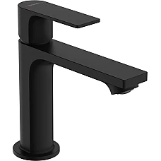 Змішувач для умивальника з д/к pop-up Matt Black HANSGROHE Rebris E 110 72557670