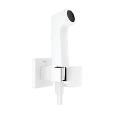 Гигиеническое биде для душа 1jet E для смешанной воды HANSGROHE 29233700 Белый матовый