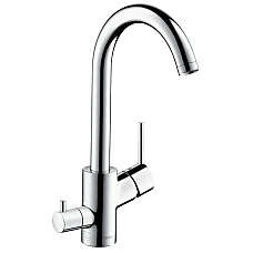 Змішувач для кухні з запірним клапаном Hansgrohe Talis M52 270 14875000