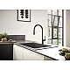 Змішувач кухонний з витяжним виливом Hansgrohe Talis 210 1jet Matt Black 72802670