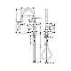 Змішувач кухонний з витяжним виливом Hansgrohe Talis 210 1jet Matt Black 72802670
