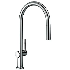 Змішувач кухонний з витяжним виливом Sbox Hansgrohe Talis 210 1jet 72803000