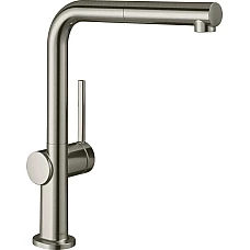 Змішувач кухонний з витяжним виливом Sbox Hansgrohe Talis 270 1jet 72809800 Stainless Steel