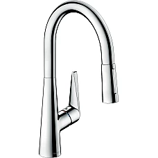 Змішувач для кухні з витяжним виливом Hansgrohe Talis M51 200 2jet 72813000
