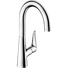 Смеситель кухонный Chrome Hansgrohe Talis 220 1Jet 72814000