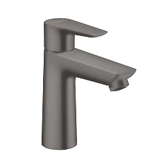 Змішувач для умивальника з донним клапаном pop-up Brushed Black HANSGROHE TALIS E 110 71710340