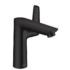 Змішувач для умивальника з донним клапаном Matt Black HANSGROHE TALIS E 150 71754670