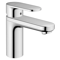 Змішувач для умивальника з донним клапаном pop-up Chrome HANSGROHE Vernis Blend Isolated 100 71571000
