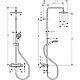 Душова система EcoSmart з термостатом Chrome HANSGROHE Vernis Shape Showerpipe 230 26097000