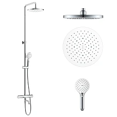 Система душевая с термостатом IMPRESE CENTRUM T-10260SR хром