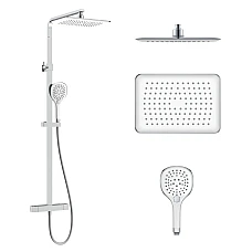 Душова система з термостатом IMPRESE CENTRUM T-15300LT хром