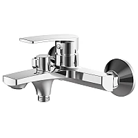 Смеситель для ванны 35 мм IMPRESE Kampa 10285 хром