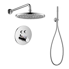 Душова система прихованого монтажу IMPRESE Smart Click ZMK101901213 хром