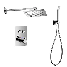 Душова система прихованого монтажу IMPRESE Smart Click ZMK101901222 чорний матовий