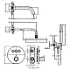 Душова система з термостатом IMPRESE Smart Click ZMK101901225 хром