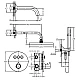 Душова система з термостатом IMPRESE Smart Click ZMK101901227 чорний матовий