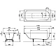 Ванна сталева KALDEWEI Eurowa Form Plus 170x70 2,5 мм