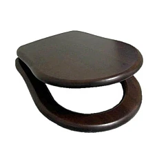 Дерев'яне сидіння для унітазу Kerasan Retro 108740 з Soft-Close