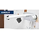 Змішувач для умивальника KFA ARMATURA ANGELIT 4729-810-40 білий/хром