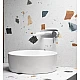 Змішувач для умивальника KFA ARMATURA ANGELIT 4729-810-40 білий/хром
