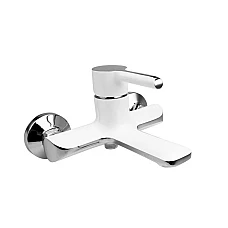 Смеситель для ванны KFA ARMATURA ANGELIT 4724-010-40 белый/хром