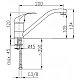 Змішувач для кухні KFA ARMATURA EKOKRAN 5513-925-00 хром