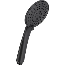 Чорний ручний душ KFA ARMATURA MOZA 842-065-81