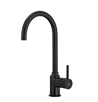 Чорний змішувач для кухні KFA ARMATURA NEDA 5823-915-81