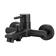 Чорний змішувач для ванни KFA ARMATURA NEDA 5824-010-81