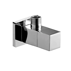 Кутовий кран для підключення KFA ARMATURA 1/2''x3/8 244-020-00 хром