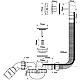Сифон для ванни автомат Mcalpine HC31M-S2-1M