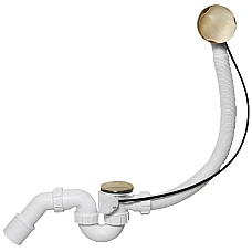 Сифон для ванни автомат Mcalpine 40/50 SZC HC31M-S2-AB