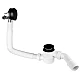 Сифон для ванни клік-клак Mcalpine HCN2600CC-15MM-MB чорний