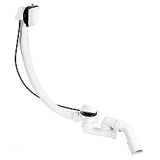 Сифон для ванни автомат Mcalpine MP31SSF-CBSQ1M квадратний